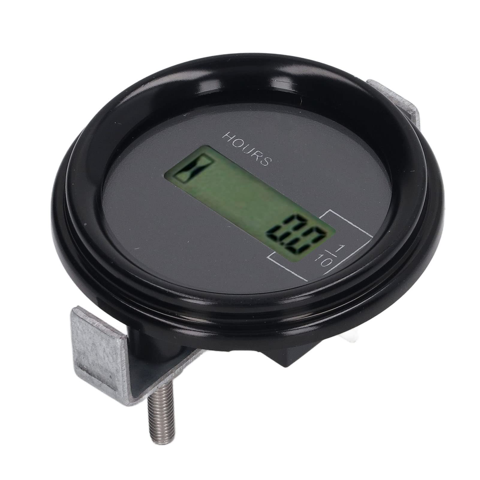 Koparka Timer Licznik Godzin Pilot Cyfrowy Wyświetlacz 12V 36V 0 99999,9H LCD Kompaktowy ABS (Do rundy)