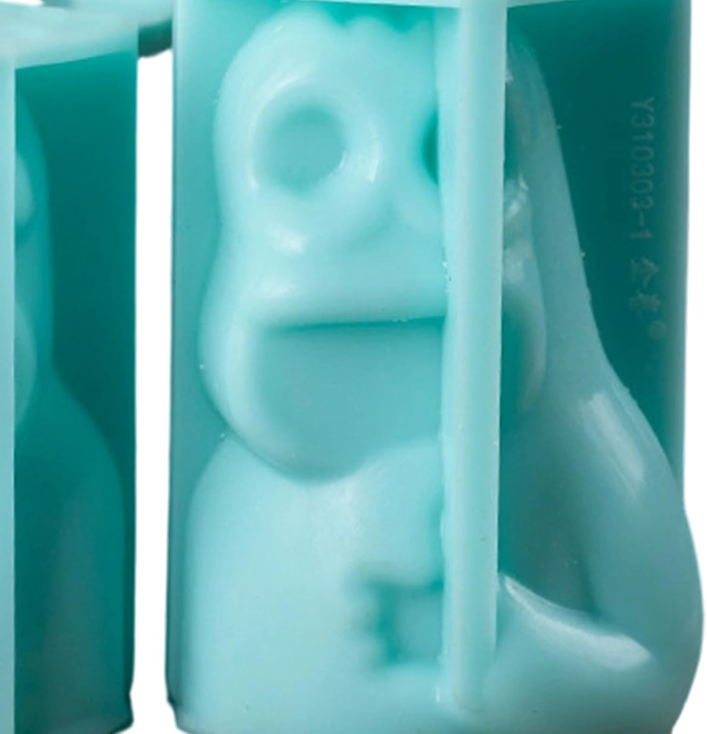 Chocolate Molds - Non-Stick Microwave and Horse Safe Silicone Cupcake Molds with Cartoon Shape | for Cookies, Fondant, Gelatin, Pudding, Desserts, Soap, Decoration