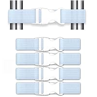 Vista 10 de Coosin - Cerraduras de seguridad para bebés, asas de seguridad para niños, instalación simple, cerraduras de correa de seguridad para el hogar, se