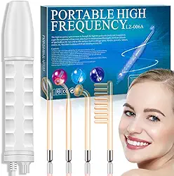 Alta Frequencia, Alta Frequencia Capilar, Pente de Alta Frequencia, Aparelho Estética Alta Frequência Portátil Facial E Capilar Com 4 Eletrodos 110V