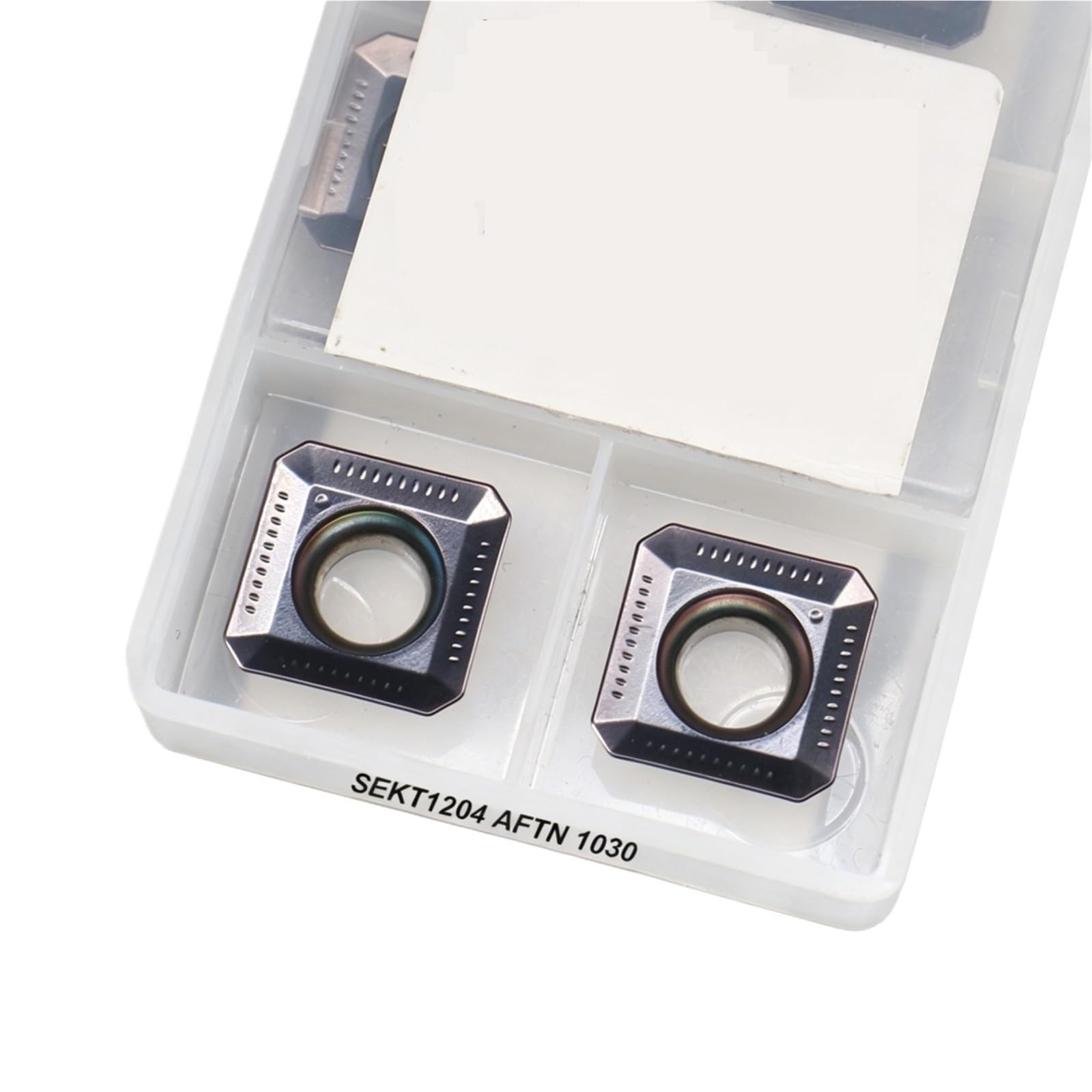 Usinage SEKT 1204 plaquettes de carbure CNC pour fraisage acier inoxydable et tournage métaux