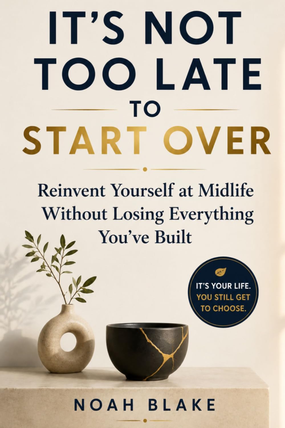 IT'S NOT TOO LATE TO START OVER: Reinvent Yourself at Midlife Without Losing Everything You've Built