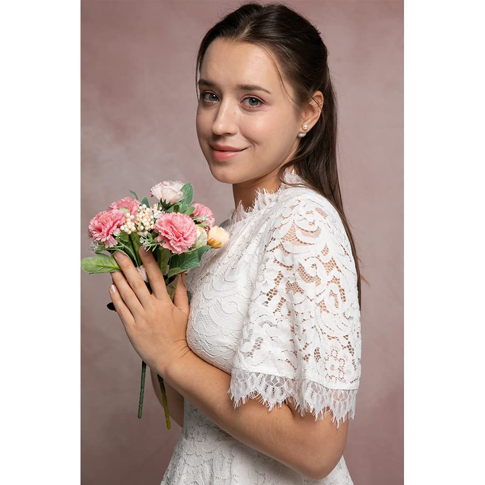 Kate 5x6.5ft(1.5x2m) Collapsible Backdrop Pink Textured Double-Sided Backgrounds Light Grey Backdrop Twist Flex Collapsable Photography Backdrop