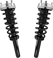 Vista 44 de Detroit Axle - 2 puntales delanteros para Hyundai Elantra 2011-2016 [SEDAN], puntales completos con muelle helicoidal 2011 2012 2013 2014 2015 2016