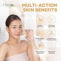 Vista 3 de Kojic Acid Serum – Dark Spot Remover for Face & Body – Skin Brightening for Spots, Hyperpigmentation, Discoloration – Facial Oil Reduces Acne