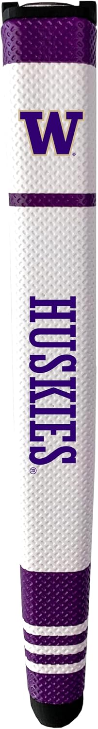 Team Golf NCAA Golf Putter Grip (Multi Colored) with Removable Ball Marker, Durable Wide Grip & Easy to Control