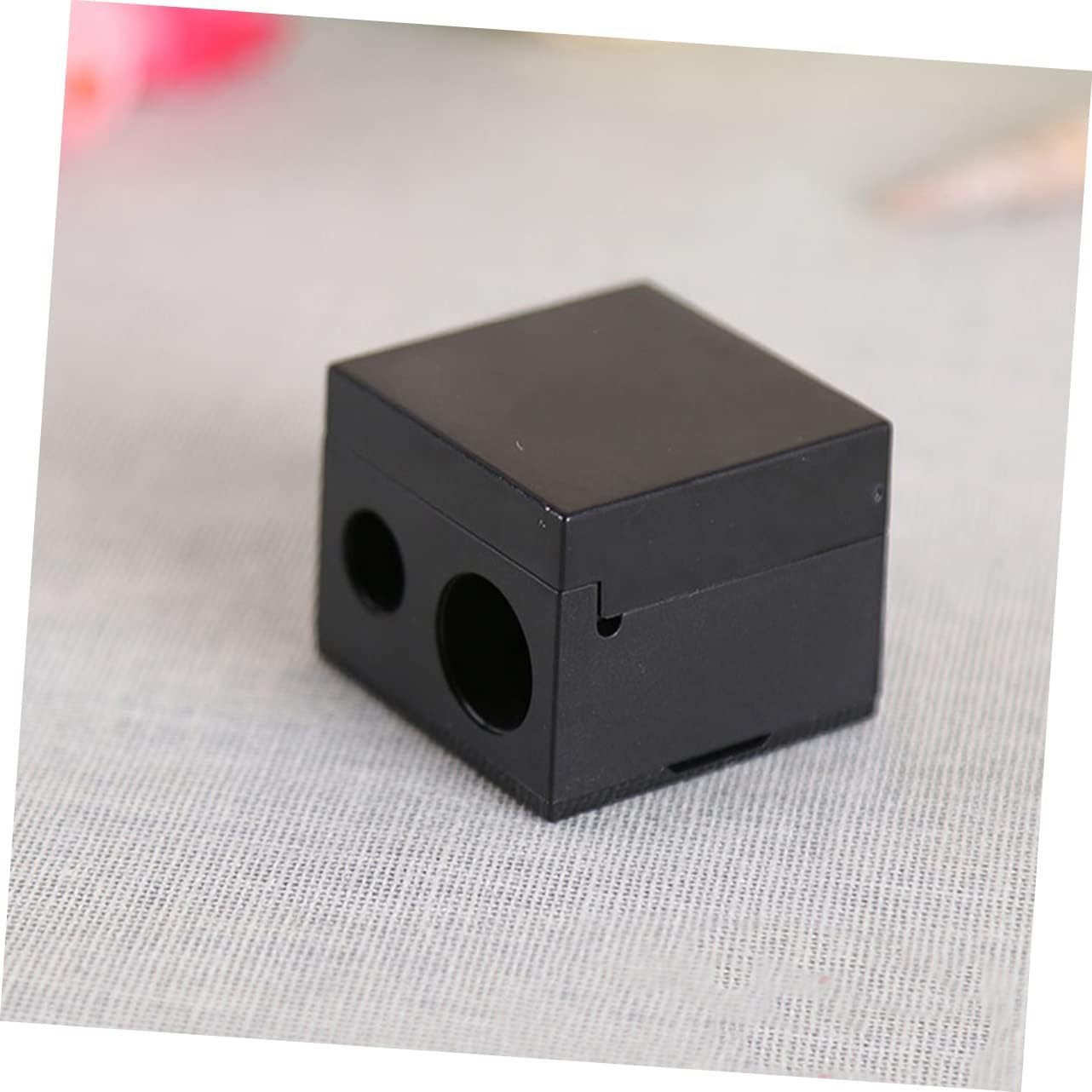 18pcs Dual Makeup Pencil Sharpener Eyeliner and Eyebrow Sharpener Lightweight Manual Cosmetic Tool for Women Portable and Easy to Use