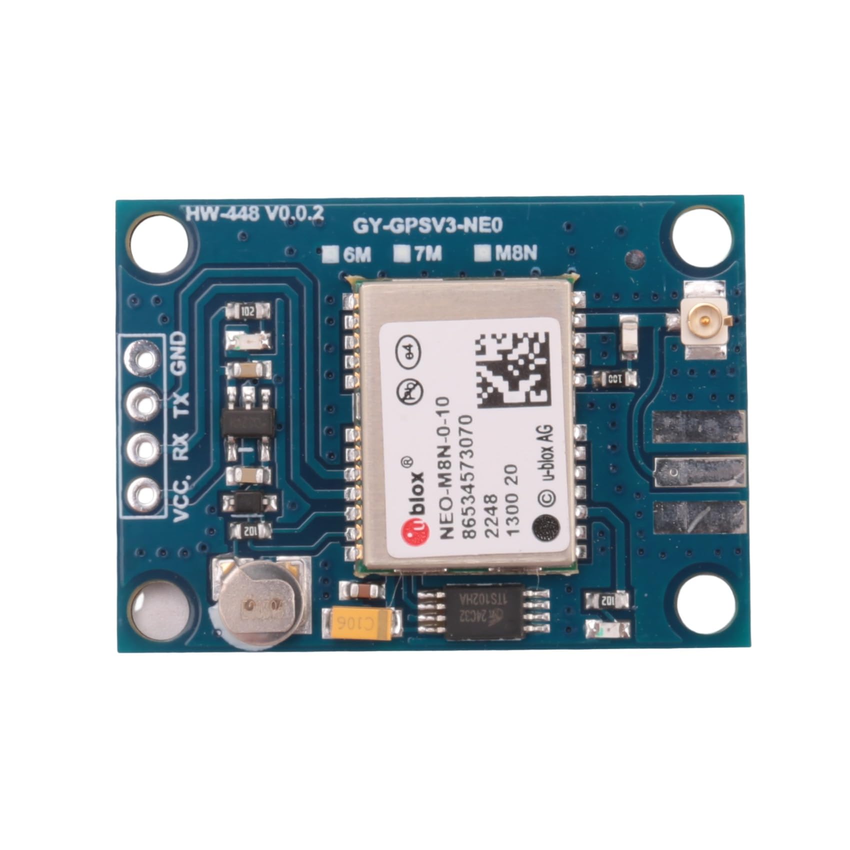 Modulo GPS NEO-8M Con Antenna Ceramica Per APM2.5 E Controlli Di Volo | EEPROM, 3-5V, Segnale Potente