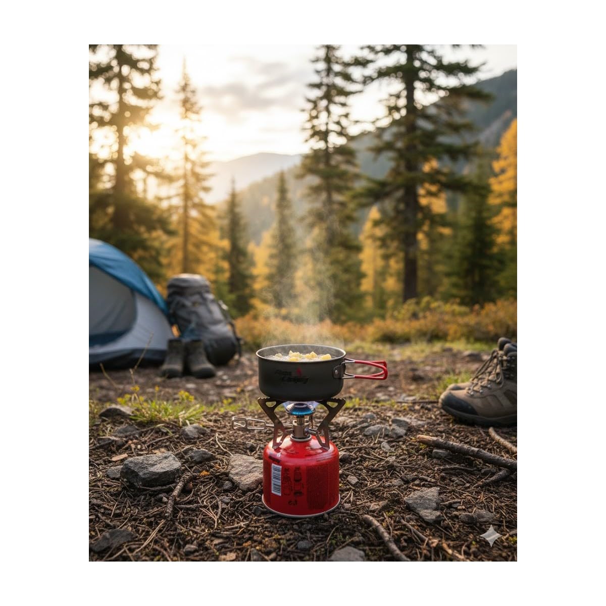 ALPEN CAMPING Pack 36 Cartouches Gaz 190g Butane Propane Mix Sécurité Stop Gaz EN521 Recharge Universelle Perçable Type 200