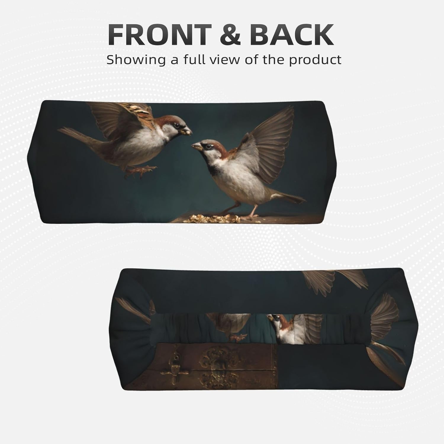 Elastic Sports Headband Hairband WHJSHOP Playing Sparrow Picture Athletic Band for Women, Men