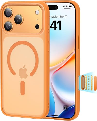 Peerock Magnetic Shockproof for iPhone 17 Pro Case,[Fit for MagSafe] [Military-G