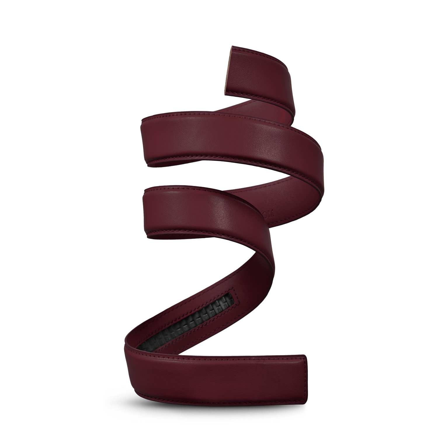 Mission BeltMaroon Mission Belt Leather, 40mm