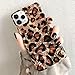 J.west Case for iPhone 11 Pro Max 6.5 inch, Luxury Sparkle Bling Translucent Leopard Pattern Cheetah Print Soft Silicone TPU Fashion Design Protective Case Phone Cover for Girls Women