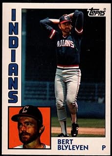 1984 Topps Tiffany #789 Bert Blyleven NM+++ Cleveland Indians Baseball