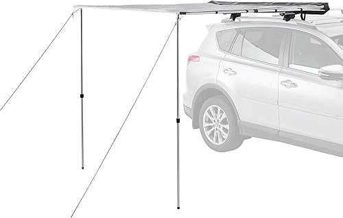 Miniatura 2 de Yakima SlimShady - Toldo ligero de 4.5 pies montado en el techo con bloqueo SKS incluido, fácil de montar y sistema de fijación súper simple