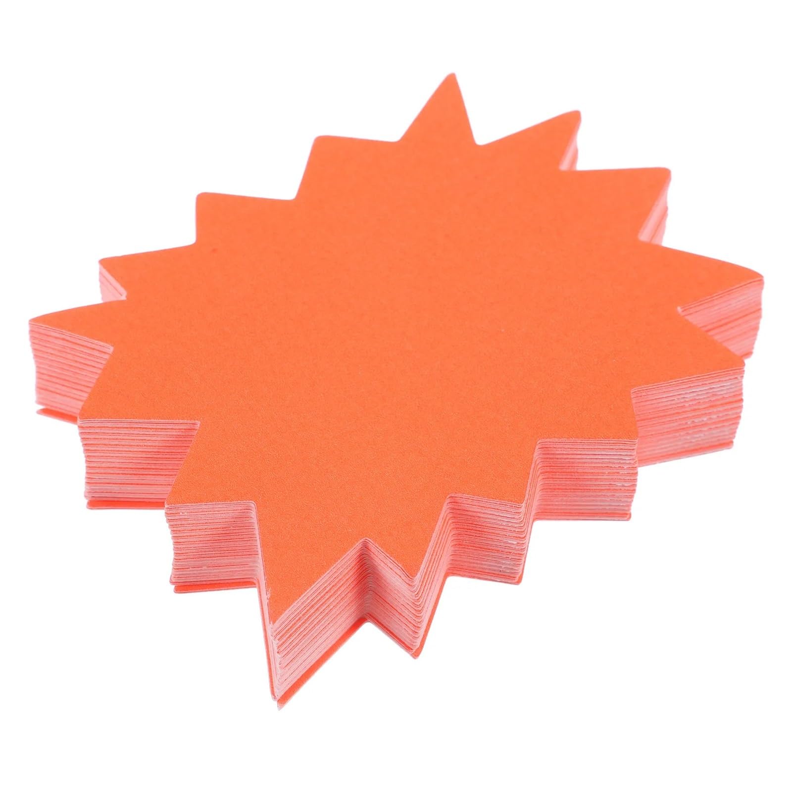 Metki cenowe 300 szt. etykiety cenowe w stylu eksplozji puste fluorescencyjne naklejki papier do supermarketu sklepu detalicznego etykietowanie segregator na dokumenty