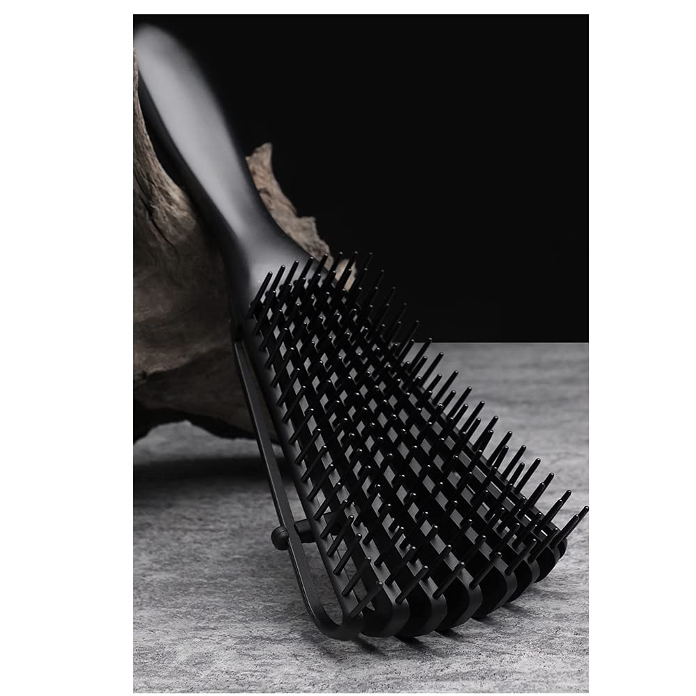 RTHGTFSZ Peine Detang Ling Brushset for hombres y mujeres, cepillos de pelo del secador de soplado ideal for el cabello mojado o seco, cerdas de peine for el cabello: deslízate a través de enredos con
