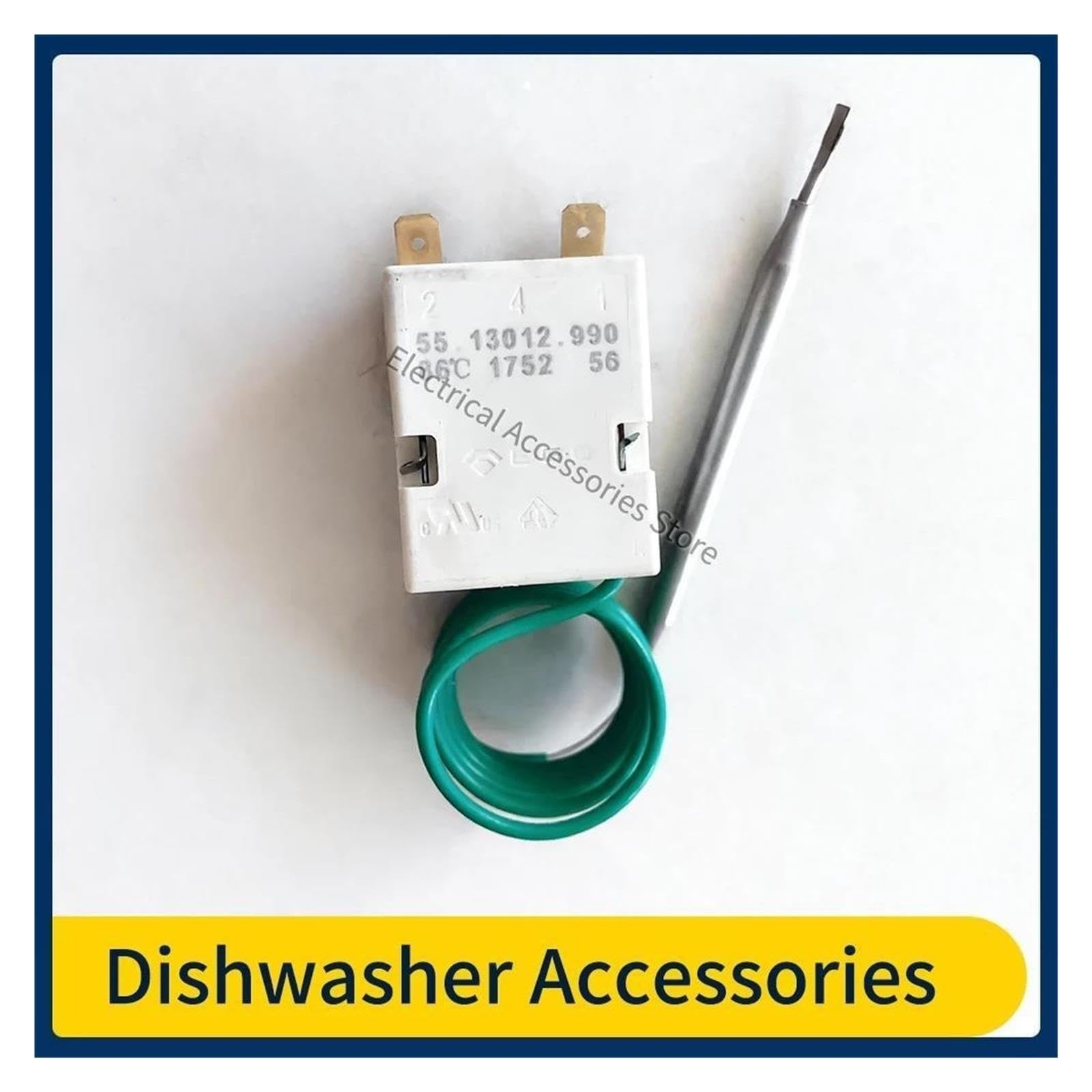 Dishwasher Temperature Controller,Compatible For Hobart,FTC Dryer | Compatible For VEETSAN, Compatible For EGO, 70°C, 82°C, 86°C, 110°C, Control Switch(70 degrees Celsius)