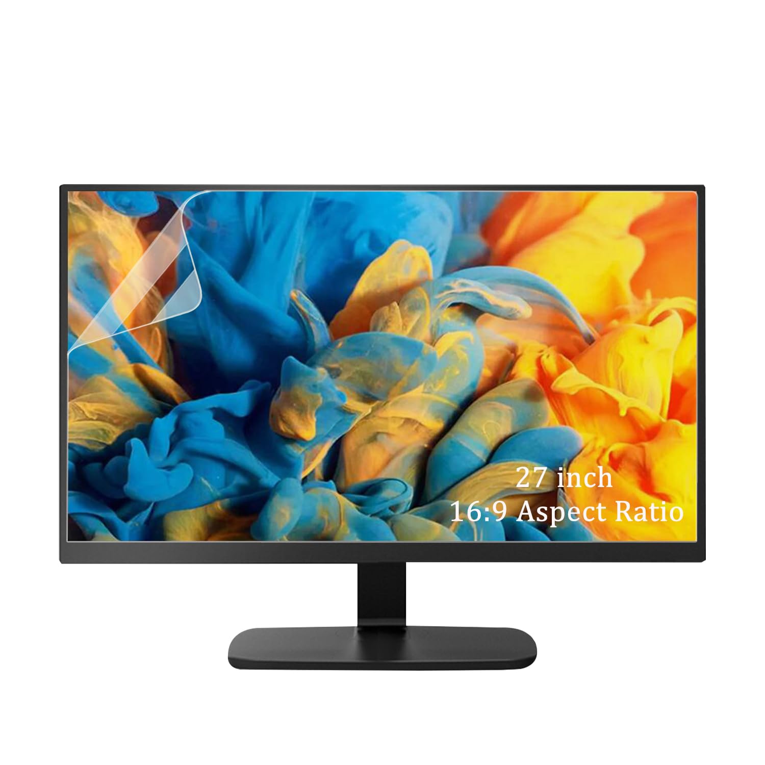 Photo 1 of 2 Pack 27" Anti Glare Screen Protector for 27-inch 16:9 Widescreen Desktop PC LED Monitor, 27-inch Sceptre/LG/Dell/HP/Acer/ViewSonic/ASUS/Aoc/Samsung Widescreen Monitor Matte Screen Protector