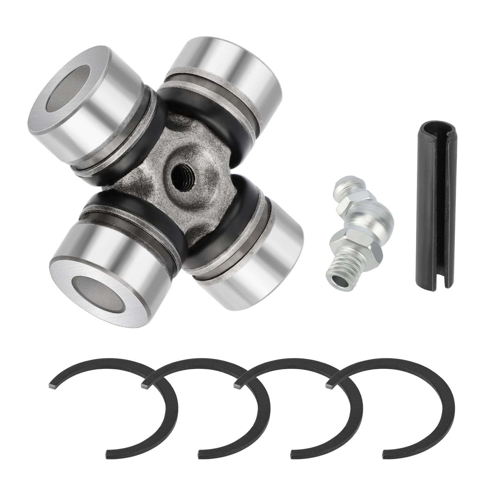 Front Drive Shaft Yoke & U-Joint Kit For Polaris Scrambler 500 4x4 (1998-2012) - Complete Replacement Set