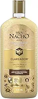 Tío Nacho Condicionador Clareador Antiqueda Natural com Camomila e Geleia Real para Cabelos Claros ou com Mechas – Mais Brilho e Clareamento Natural 415ml