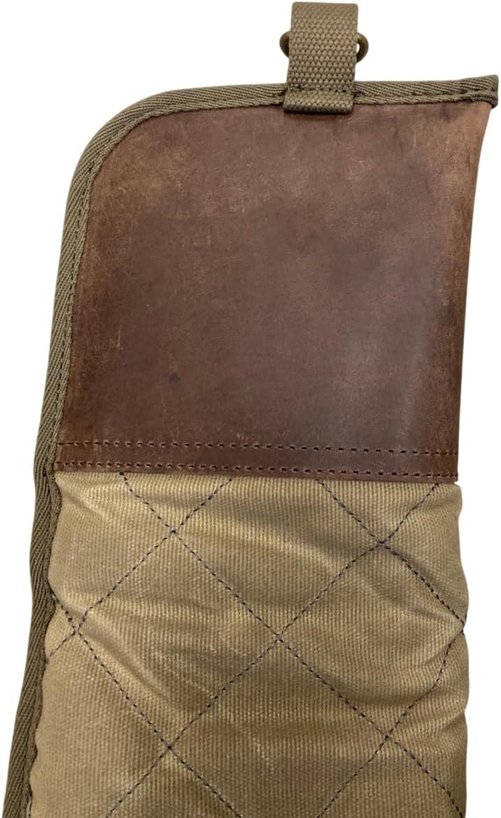 Banded Benelli Lodge 53" Shotgun Waterfowl Gun Case – Olive Waxed Cotton, 600D Lining, Water-Resistant Zippers Compatible with Benelli and other Hunting Shotguns