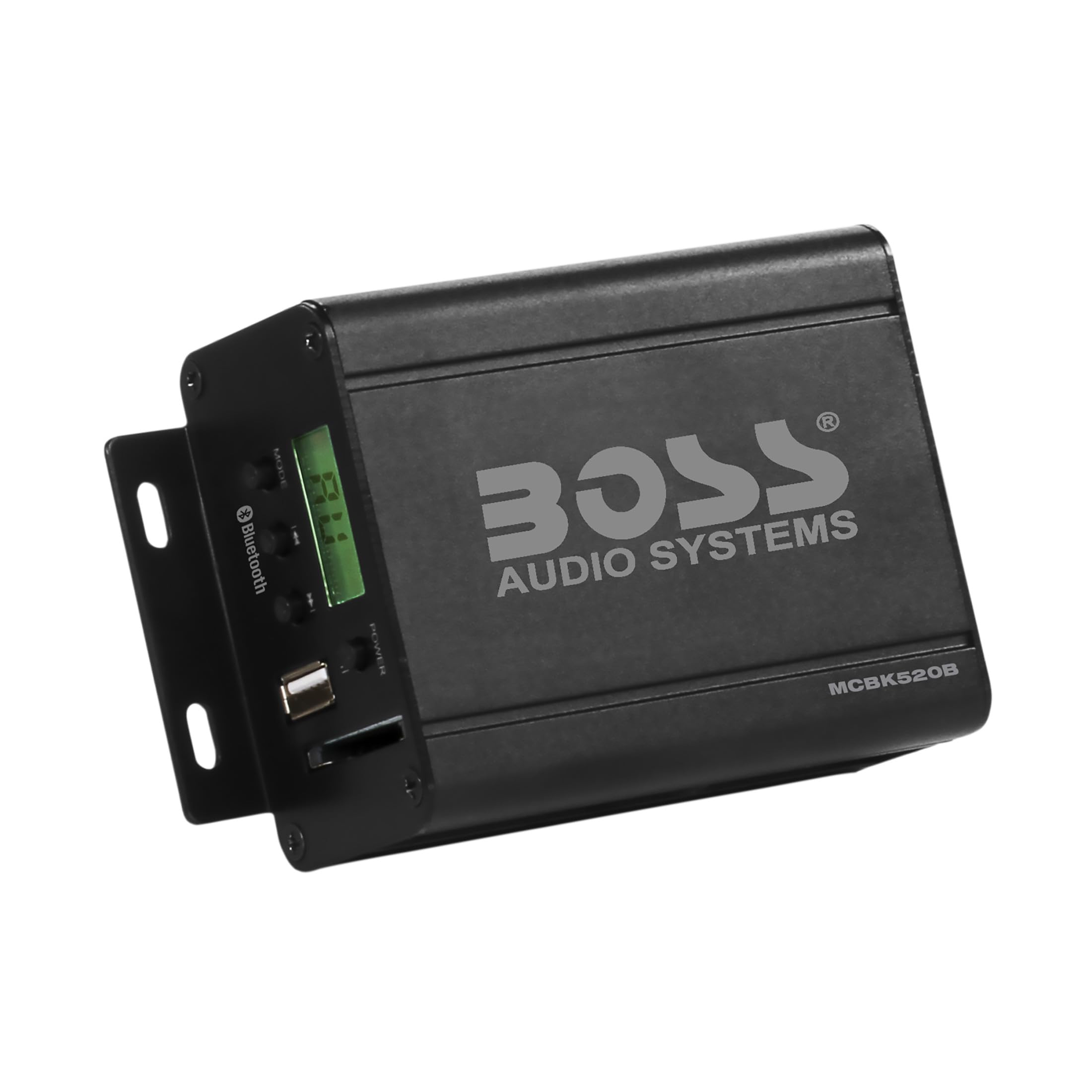 BOSS Audio Systems MCBK520B 3 Inch Motorcycle Speakers Bluetooth Amplifier