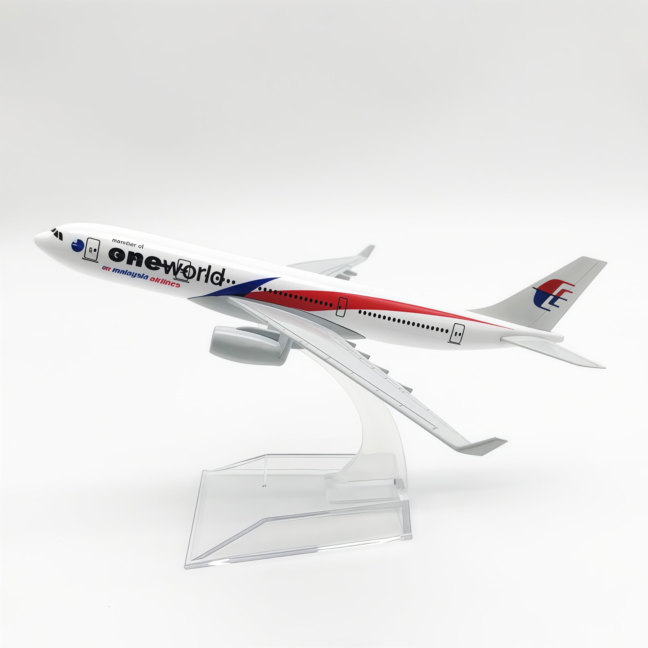 LGSRSNXHTX A330 Malaysia 16cm Diecast Metal Airplane Model Aircraft Model With Stand For Aviation Enthusiast Gift,Model aircraft collection