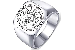 Seals of Seven Archangels Ring for Protection