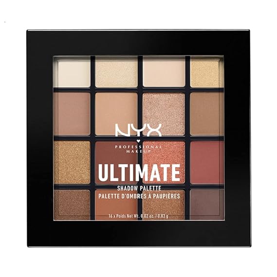 Nyx professional makeup ultimate shadow palette, warm n…
