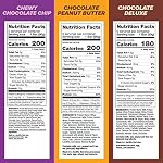 Pure Protein Bar Variety Pack (6 Chocolate Peanut Butter, 6 Chewy Chocolate Chip, 6 Chocolate Deluxe), (18 Count of 1.76 Oz Bars) from Pure Protein