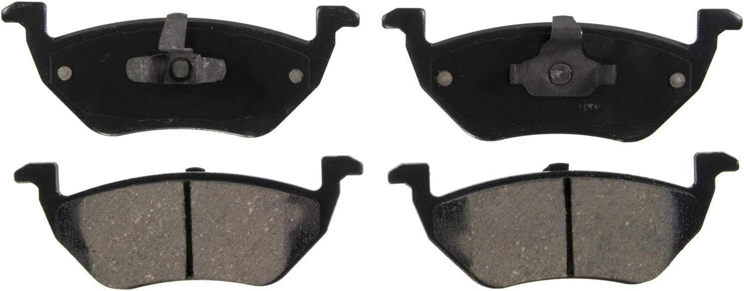 Wagner QS ZD1055 Disc Brake Pad Set, Chamfered Edges for Smooth, Quiet Stops, Fits 2005–2009 Ford Escape