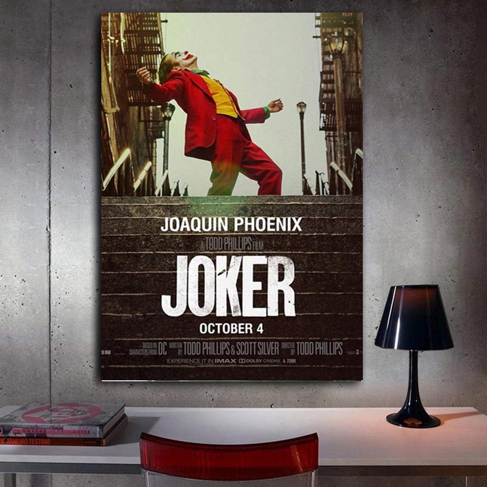 Amazon.co.jp: ジョーカー階段ダンス映画のポスターとプリント