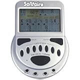 John N. Hansen Mega Screen Handheld Solitaire Game - Klondike Style Video Play for Ages 8+