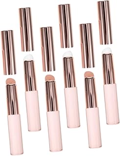 6 cepillos de labios de silicona con tapas, a...