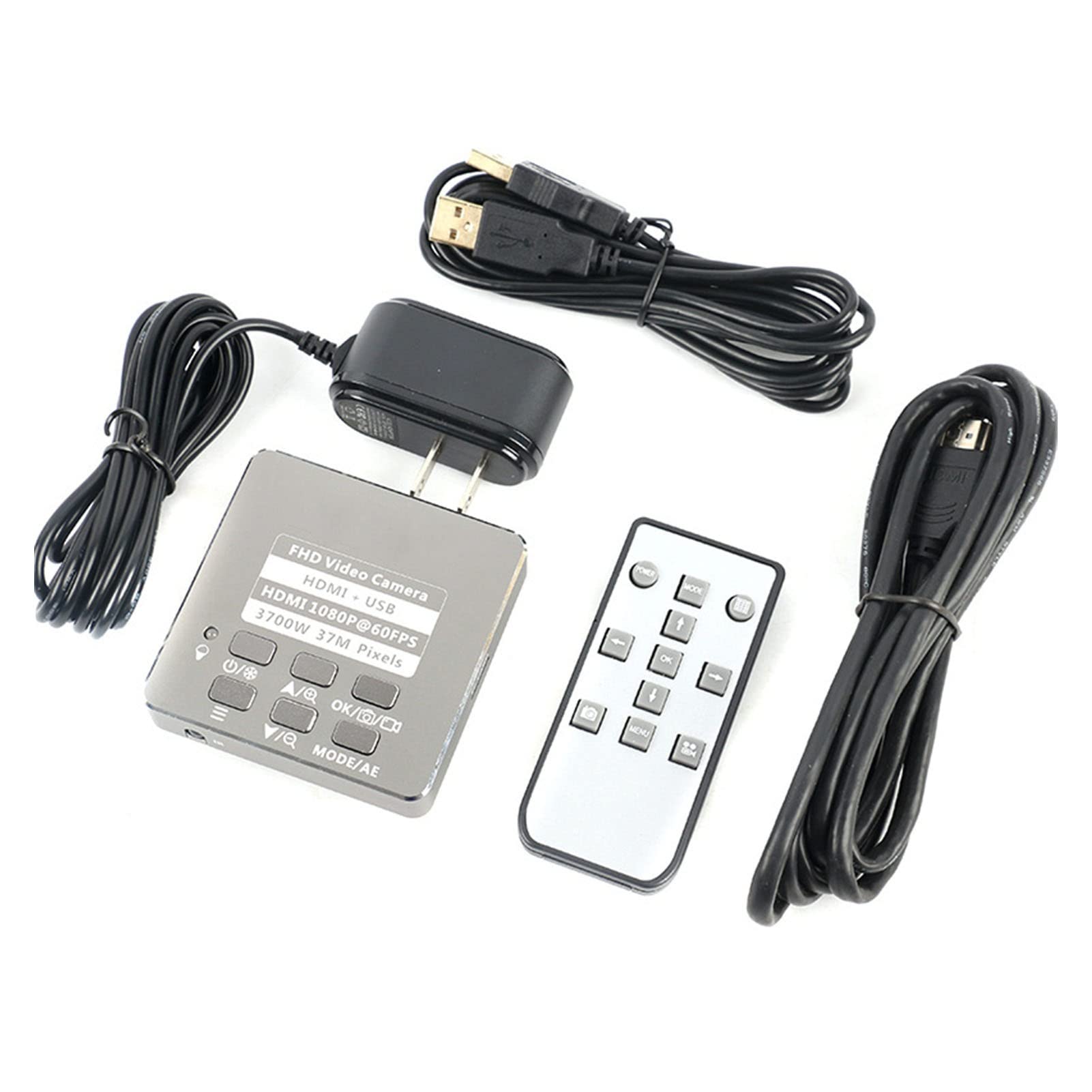 370. 0W HD 1080P Mikroskop elektronowy 180 / 300X Kamera przemysłowa z ekranem Kit PCB. Naprawa(300X)