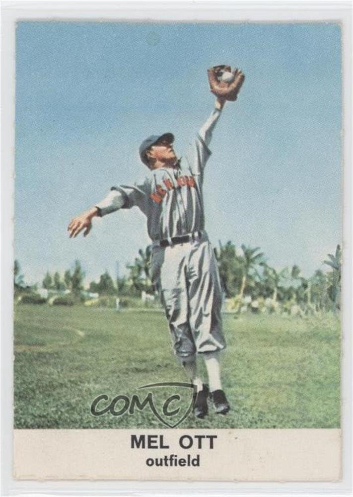 Mel Ott (Baseball Card) 1961 Golden Press Hall of Fame