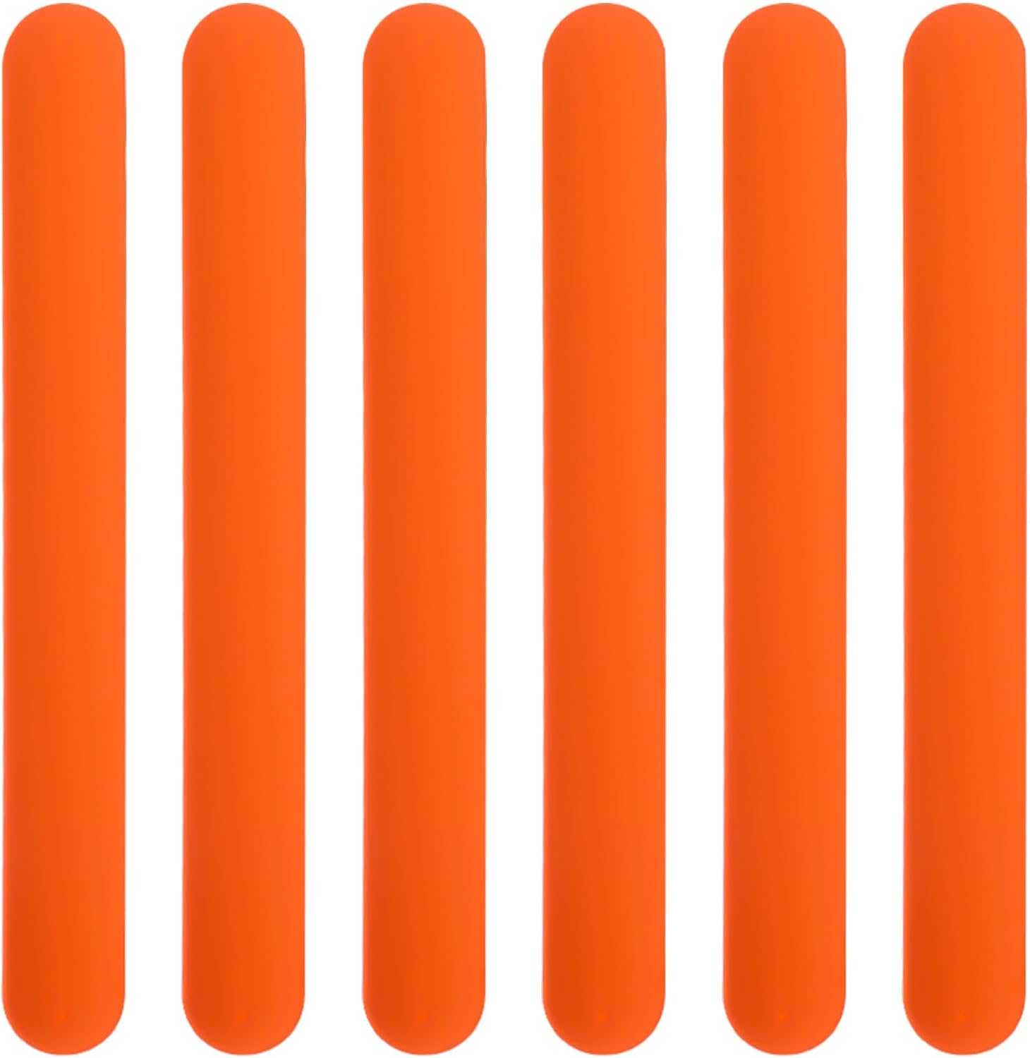 Silicone Rubbber Slap Bracelets Plain Slap Bracelets Wrist Soft and Safe Slap Bands Wrap Band