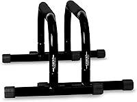 Vista 1 de Lebert Parallette Bars – Heavy-Duty Bodyweight Training Equipment for Dips, Pushups, L-Sits & Core Workouts – Non-Slip Grips, 400 lb Capacity