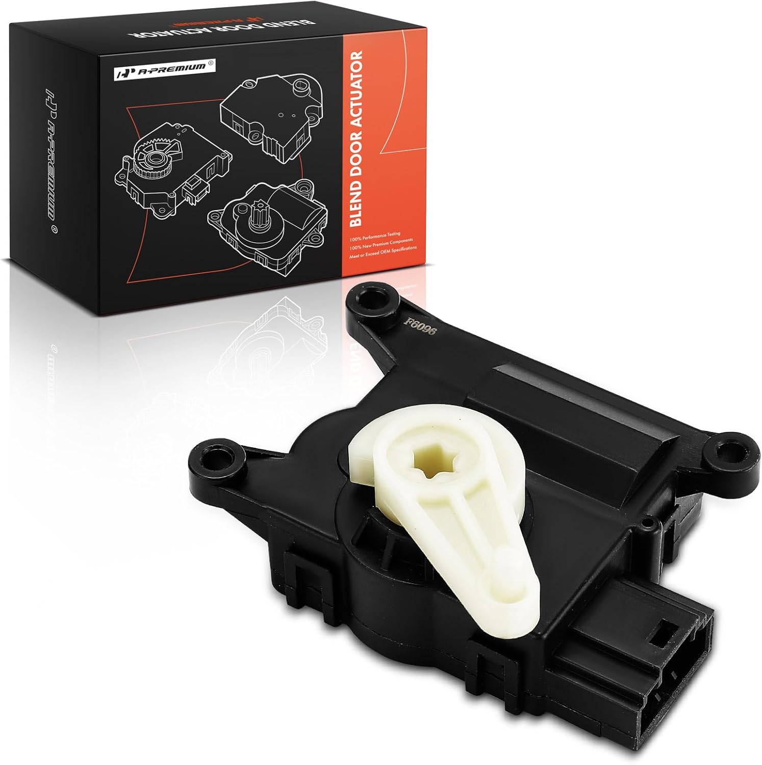 A-Premium HVAC Heater Blend Door Actuator Compatible with Nissan Sentra 2013-2019, Recirculation, Manual Temperature Control