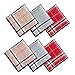 Selected Hanky 100% Cotton Men's Handkerchief 6 Piece Gift Set