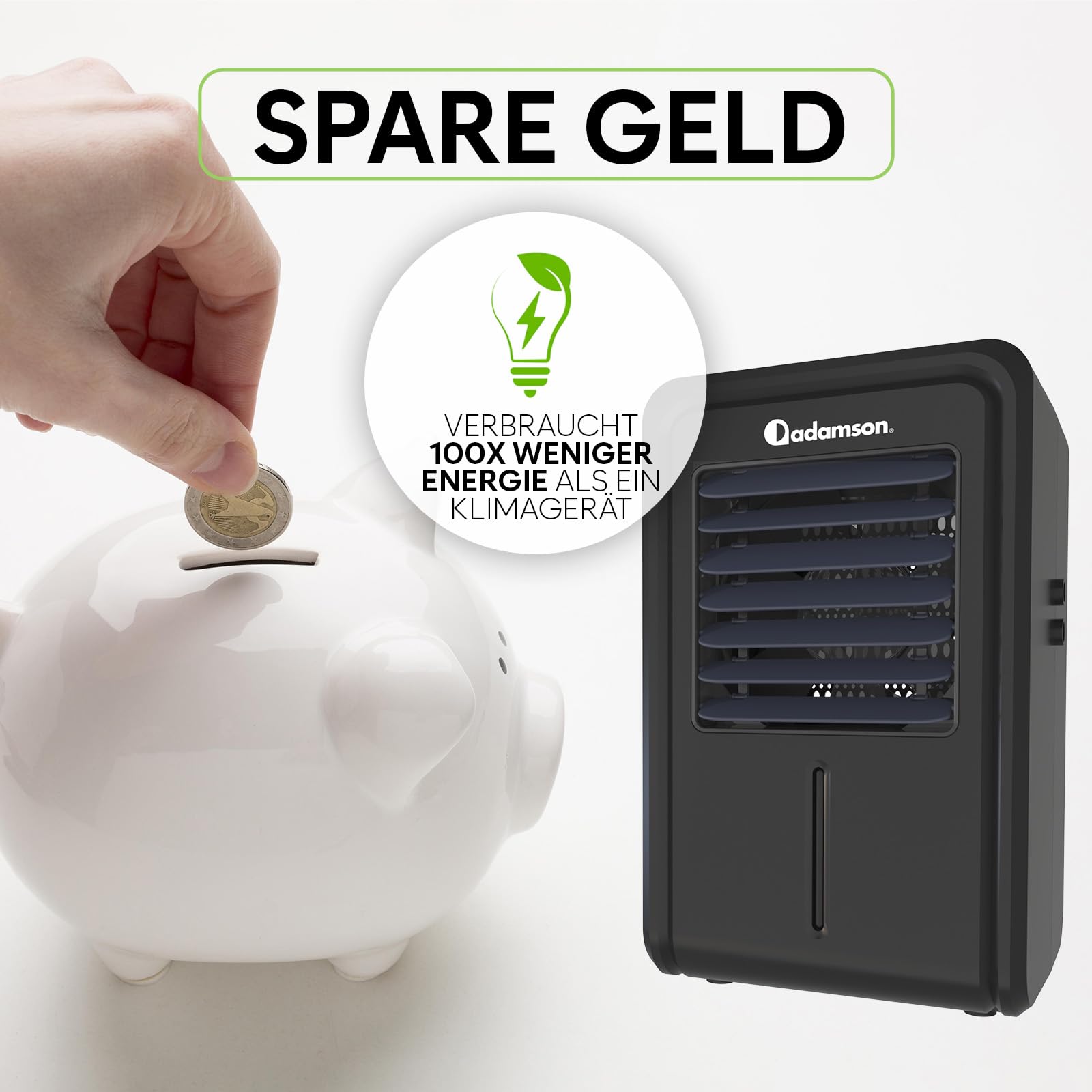 Adamson B10 kühlende Matratzenauflage – Twin 190x100 cm – 100% Baumwolle – Kühlmatte Bett für ruhigen, erholsamen Schlaf – Ideal für heiße Schläfer – Energiesparendes Design