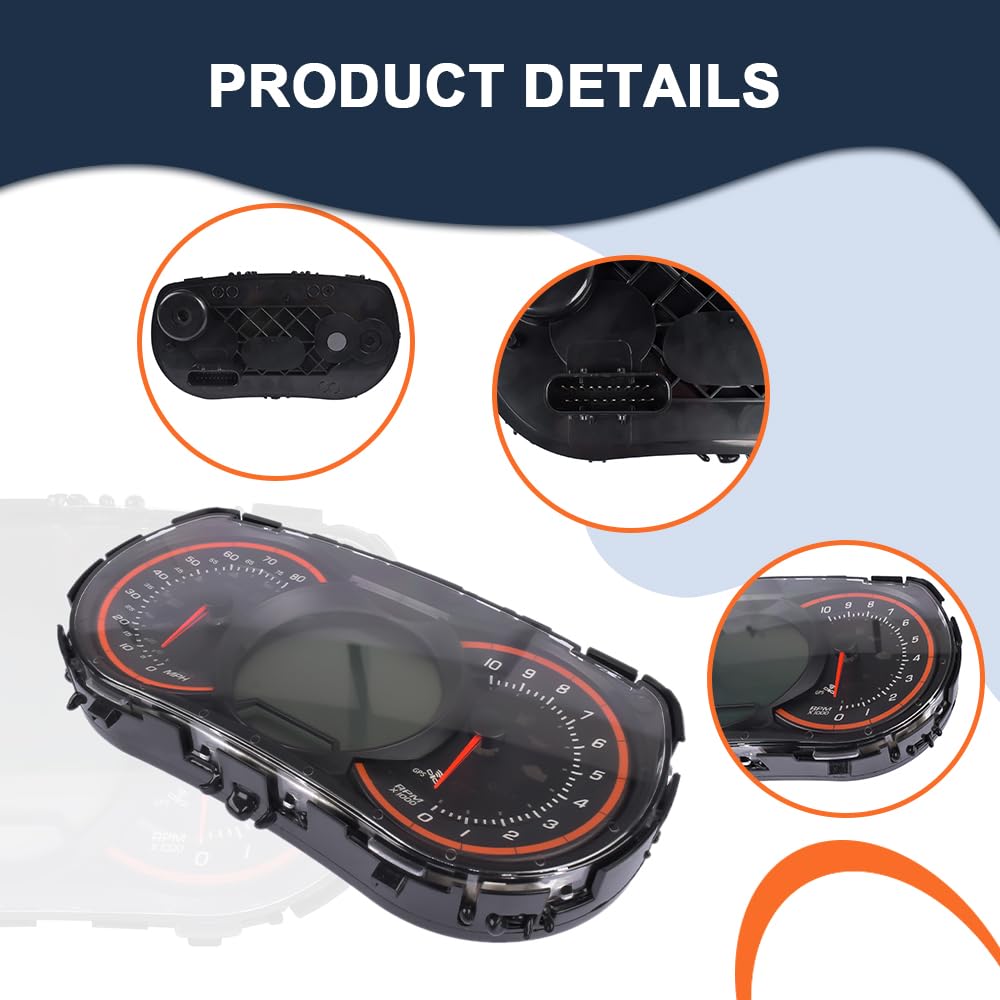 LCD Gauge Instrument Cluster Assembly 278002761 Replacement for Sea-Doo GTX RXT 260 260RS Wake Pro 2012 2013 2014 2015 2016 2017# 278002468 278002659