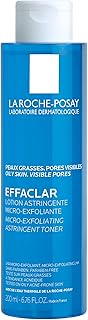 La Roche Posay Effaclar Porenverfeinernde Lotion, Mit Aktivstoff LHA und Salicylsäure, Bei fettiger, unreiner Haut, Mikro-exfolierend und hautberuhigend, 200 ml