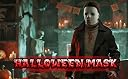 Pawirose Michael Myers Mask,Halloween Horror Masquerade Cosplay Party Mask,MyersCostume Accessory for Cosplay (white) gallery image