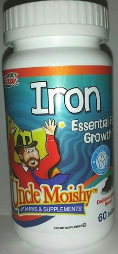 Uncle Moishy Hierro 60 Jaleas Sabor a uva.