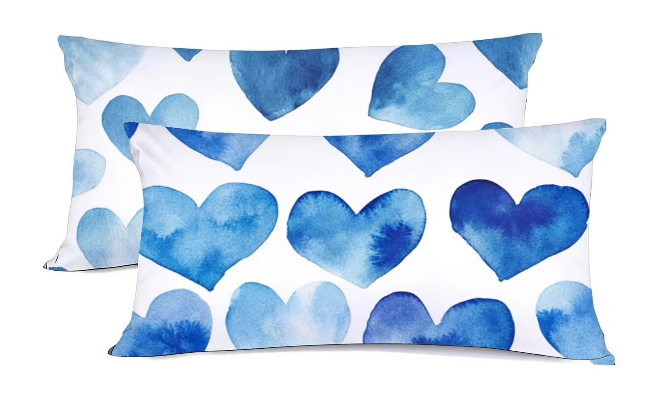 Taie d'oreiller Amour en lin pour embellir votre décoration de printemps