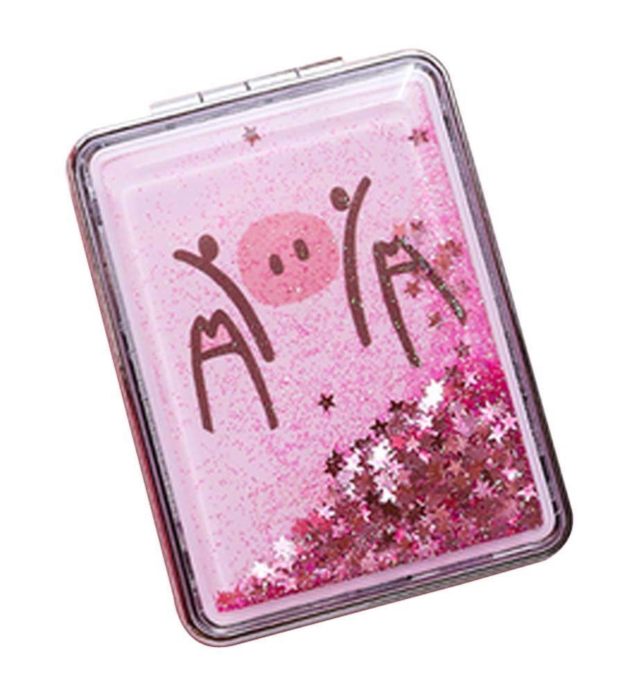 Miroir de poche ODYO le lot de 2 miroirs de maquillage compacts à offrir en toute occasion