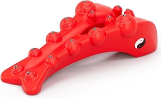 Trapezius Trigger Point Massager, Cervipoint Trigger Point Massager, Occipital Release Tool Silicone, Relieve Pain in The Diamond Shaped Muscles of The Neck and Upper Back, Red.