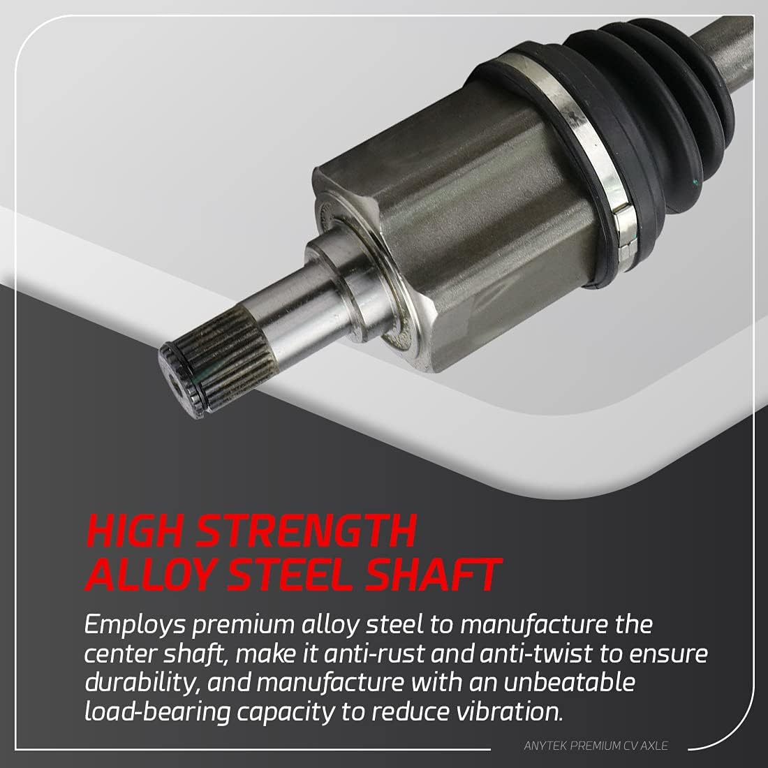 CV Axle Shaft Front Left Compatible with Honda CR-V 2002 2003 2004 2005 2006 Honda Accord 2003-2007 L4 2.4L Manual Transmission Replace# 44306S9A000 Driver CV Axle Shaft Assembly